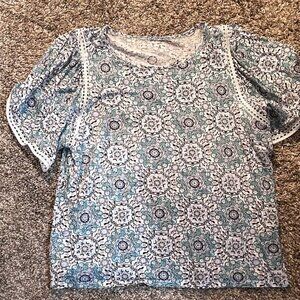 Ann Taylor Loft Short Sleeve Top